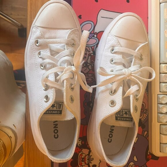 Wmns Chuck Taylor All Star Move Low 'White' - Picture 4 of 4